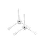 Xiaomi Mi Robot Vacuum Mop-series, Roborock-series, Xiaowa-series - Stranska krtača (Bela) - 2 kosa