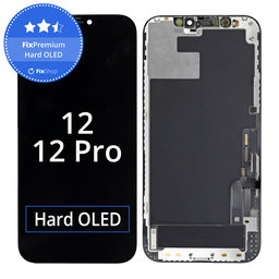 Apple iPhone 12, 12 Pro - LCD zaslon + steklo na dotik + okvir Trd OLED FixPremium