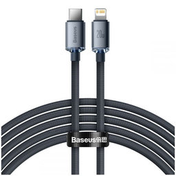 Baseus - Lightning / USB-C Kabel (2m), črna