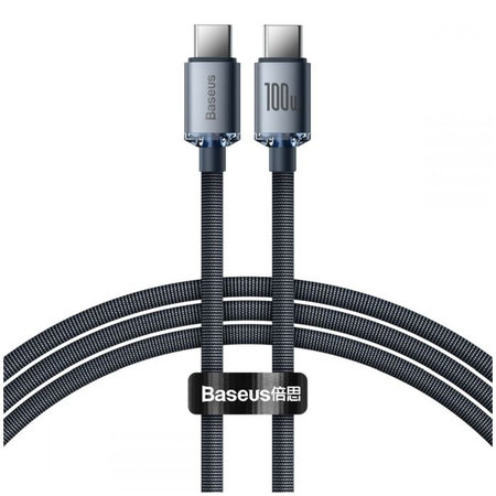 Baseus - USB-C / USB-C Kabel (1,2 m), črna