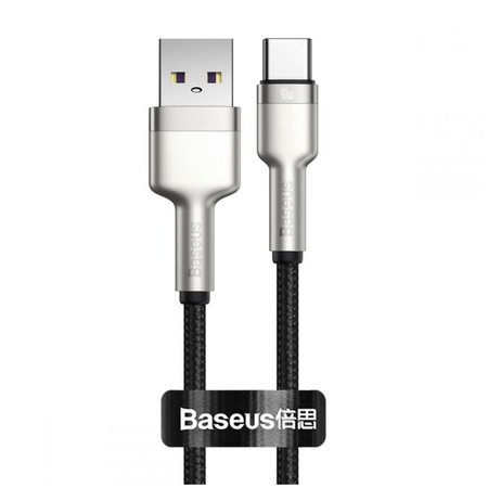 Baseus - USB-C / USB Kabel (0,25 m), črna