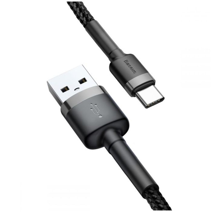 Baseus - USB-C / USB kabel (1m), črn