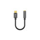 Baseus - Adapter USB-C / 3.5mm Jack, črna