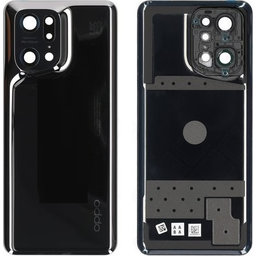 Oppo Find X5 Pro - Pokrov baterije (Glaze Black) - 4150045 Genuine Service Pack