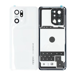 Oppo Find X5 Pro - Pokrov baterije (Ceramic White) - 4150008 Genuine Service Pack