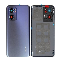 Oppo Find X5 Lite, Reno 7 5G - Pokrov baterije (Starlight Black) - 4150031 Genuine Service Pack