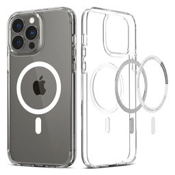 Spigen - Ovitek Ultra Hybrid z MagSafe za iPhone 13 Pro Max, bela