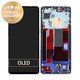 Oppo Find X2 Neo - LCD zaslon + steklo na dotik + okvir (Star Blue) - 4904018 Genuine Service Pack