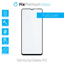 FixPremium FullCover Glass - Kaljeno Steklo za Samsung Galaxy A12
