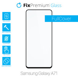 FixPremium FullCover Glass - Kaljeno Steklo za Samsung Galaxy A71