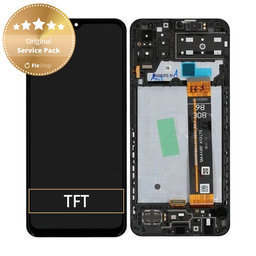 Samsung Galaxy M13 M135F - LCD zaslon + steklo na dotik + okvir - GH82-29132A, GH82-29133A Genuine Service Pack