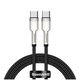 Baseus - USB-C / USB-C Kabel (1m), črna