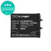 Baterija za Xiaomi Mi 11, 4300mAh, Li-Pol, 3.85 V, BM4X, HQ