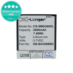 Samsung Galaxy Core Lite - Baterija EB-BG358BBC, EB-BG358BBE 2000mAh HQ