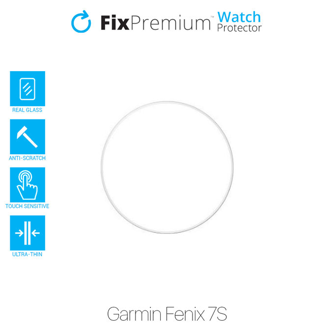 FixPremium Watch Protector - Kaljeno Steklo za Garmin Fenix 7S