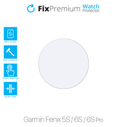FixPremium Watch Protector - Kaljeno Steklo za Garmin Fenix 5S, 6S in 6S Pro