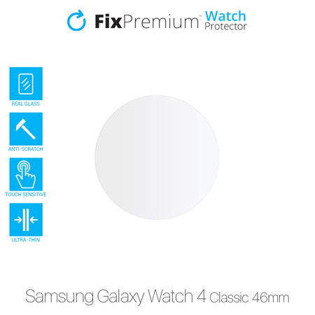FixPremium Watch Protector - Kaljeno Steklo za Samsung Galaxy Watch 4 Classic 46mm