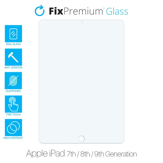 FixPremium Glass - Kaljeno Steklo za Apple iPad 10.2