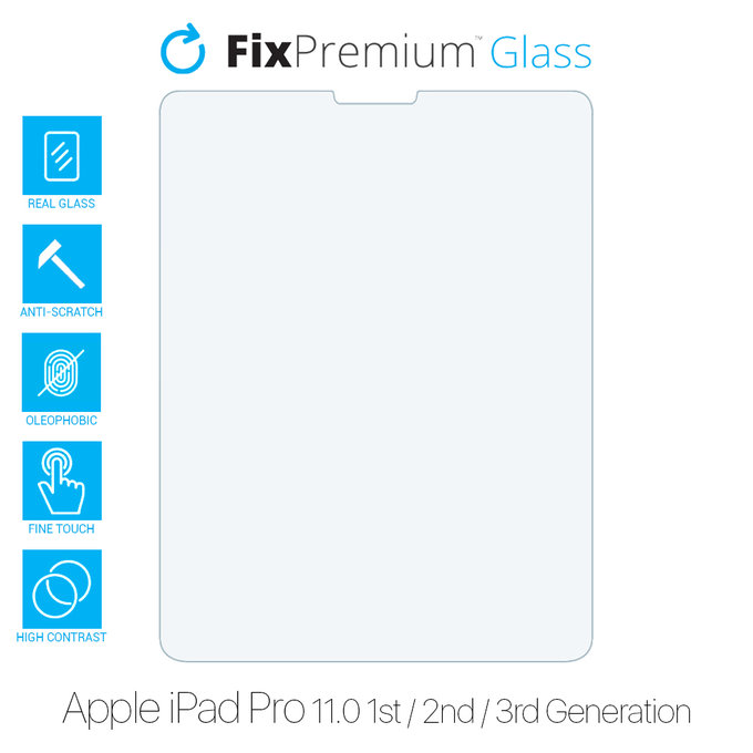 FixPremium Glass - Kaljeno Steklo za Apple iPad Pro 11"