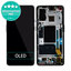 OnePlus 9 - LCD zaslon + steklo na dotik + okvir (Astral Black) OLED