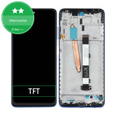 Xiaomi Poco X3 NFC - LCD zaslon + steklo na dotik + okvir (Cobalt Blue) TFT