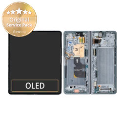 Samsung Galaxy Z Fold 4 F936B - LCD zaslon + steklo na dotik + okvir (Graygreen) - GH82-29461B, GH82-29462B Genuine Service Pack