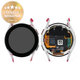 Samsung Galaxy Watch 5 40mm R900 - LCD zaslon + steklo na dotik + okvir (Silver) - GH82-30040C Genuine Service Pack