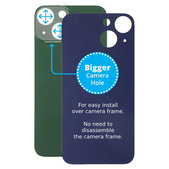 Apple iPhone 13 Mini - Steklo zadnjega ohišja s povečano odprtino za kamero (Green)