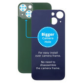 Apple iPhone 13 - Steklo zadnjega ohišja s povečano odprtino za kamero (Green)