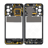 Samsung Galaxy A23 5G A236B - Medium Frame (Awesome Black) - GH98-47823A Genuine Service Pack
