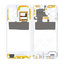 Samsung Galaxy A23 A236B - Medium Frame (Awesome White) - GH98-47823B Genuine Service Pack