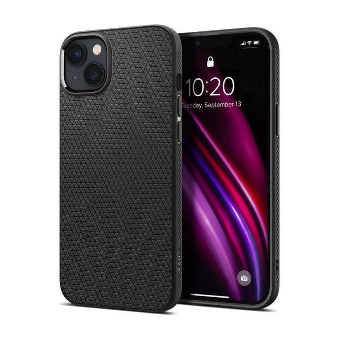 Spigen - Ovitek Liquid Air za iPhone 14, črna