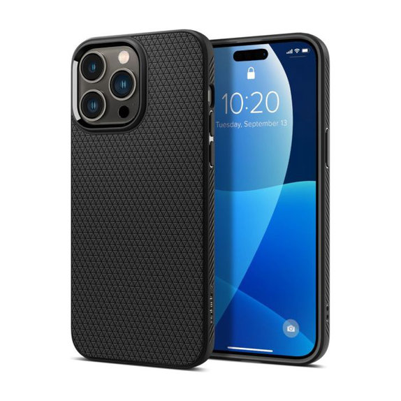 Spigen - Ovitek Liquid Air za iPhone 14 Pro Max, črna