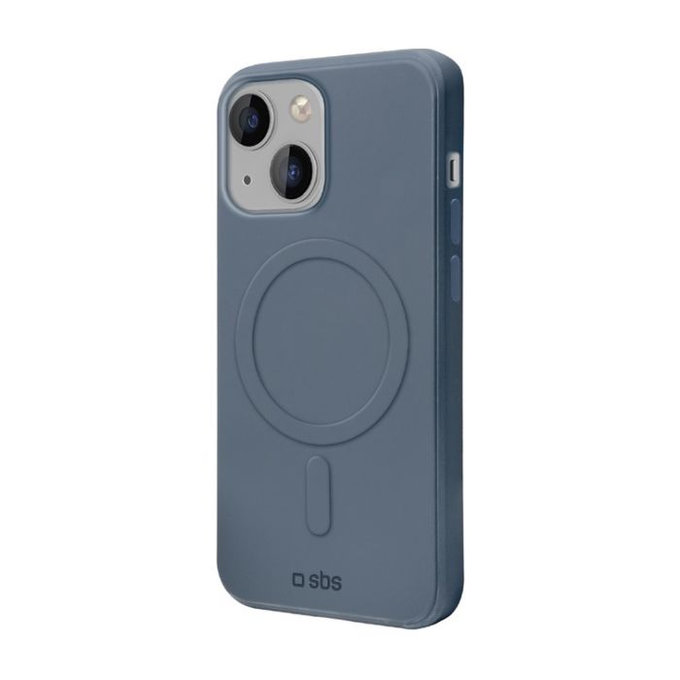 SBS - Ovitek Smooth Mag z MagSafe za iPhone 14, moder