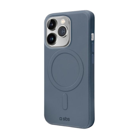 SBS - Ovitek Smooth Mag z MagSafe za iPhone 14 Pro, moder