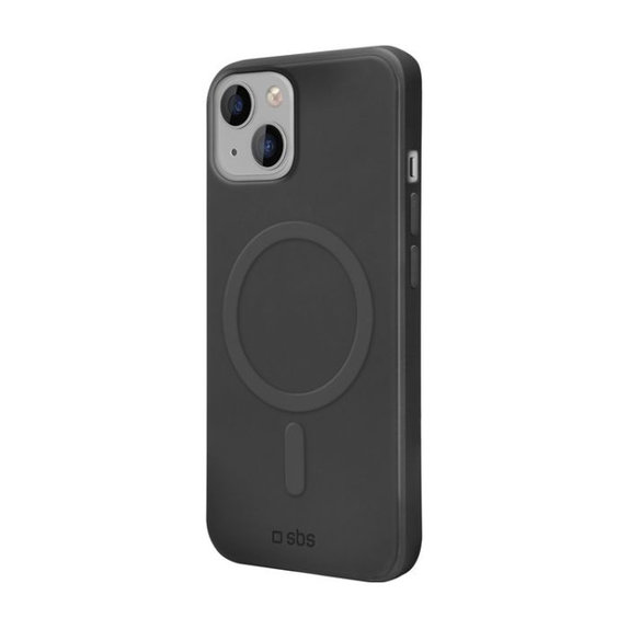 SBS - Ovitek Smooth Mag z MagSafe za iPhone 14 Plus, črn
