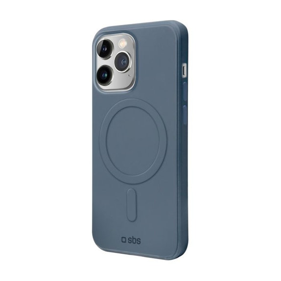SBS - Ovitek Smooth Mag z MagSafe za iPhone 14 Pro Max, moder