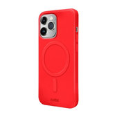 SBS - Ovitek Smooth Mag z MagSafe za iPhone 14 Pro Max, rdeč