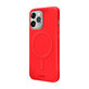 SBS - Ovitek Smooth Mag z MagSafe za iPhone 14 Pro Max, rdeč