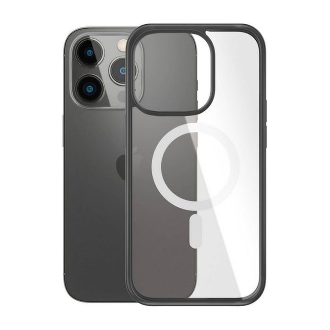 PanzerGlass - Ovitek ClearCase z MagSafe za iPhone 14 Pro, črn