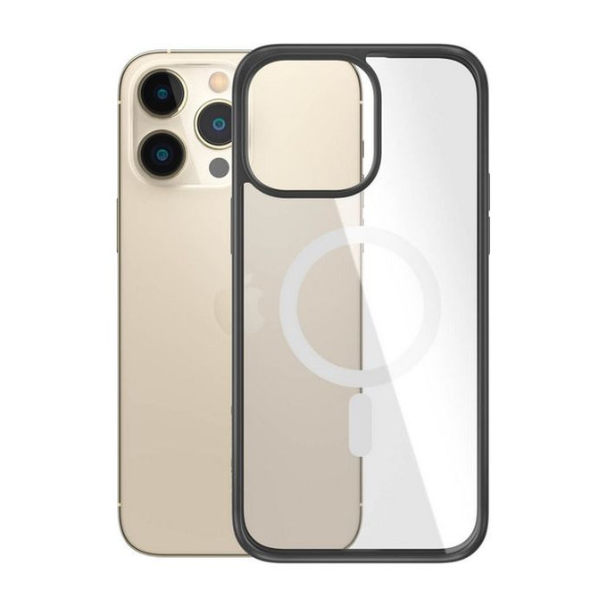 PanzerGlass - Ovitek ClearCase z MagSafe za iPhone 14 Pro Max, črn
