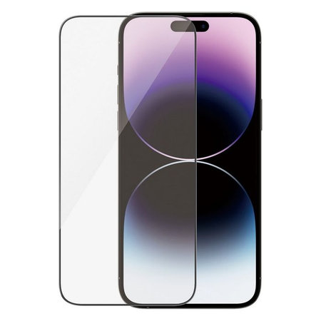 PanzerGlass - Kaljeno Steklo UWF z aplikatorjem za iPhone 14 Pro Max, črn