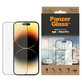 Kaljeno steklo UWF Anti-Reflective AB z aplikatorjem za iPhone 14 Pro, Črna, PanzerGlass