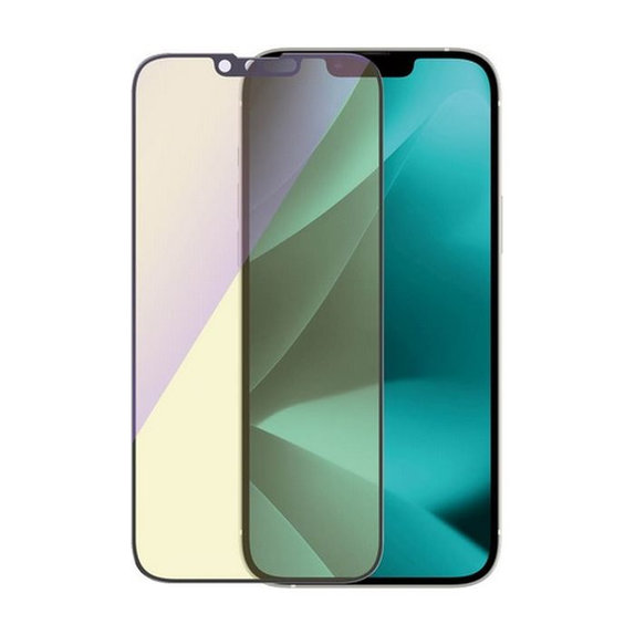PanzerGlass - Kaljeno Steklo UWF Anti-Bluelight AB za iPhone 13 Pro Max in 14 Plus