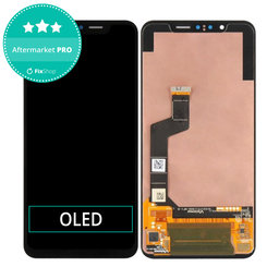 LG G8s ThinQ - LCD zaslon + steklo na dotik OLED