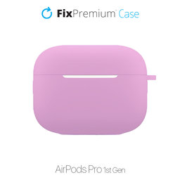 FixPremium - Silikonski ovitek za AirPods Pro, lila