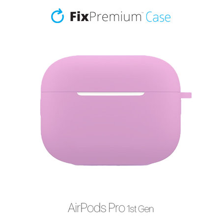 FixPremium - Silikonski ovitek za AirPods Pro, lila