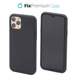 FixPremium - Silikonski ovitek za iPhone 11 Pro, space gray