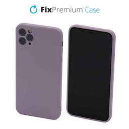 FixPremium - Silikonski ovitek za iPhone 11 Pro, vijoličen