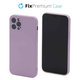 FixPremium - Silikonski ovitek za iPhone 12 Pro, vijoličen